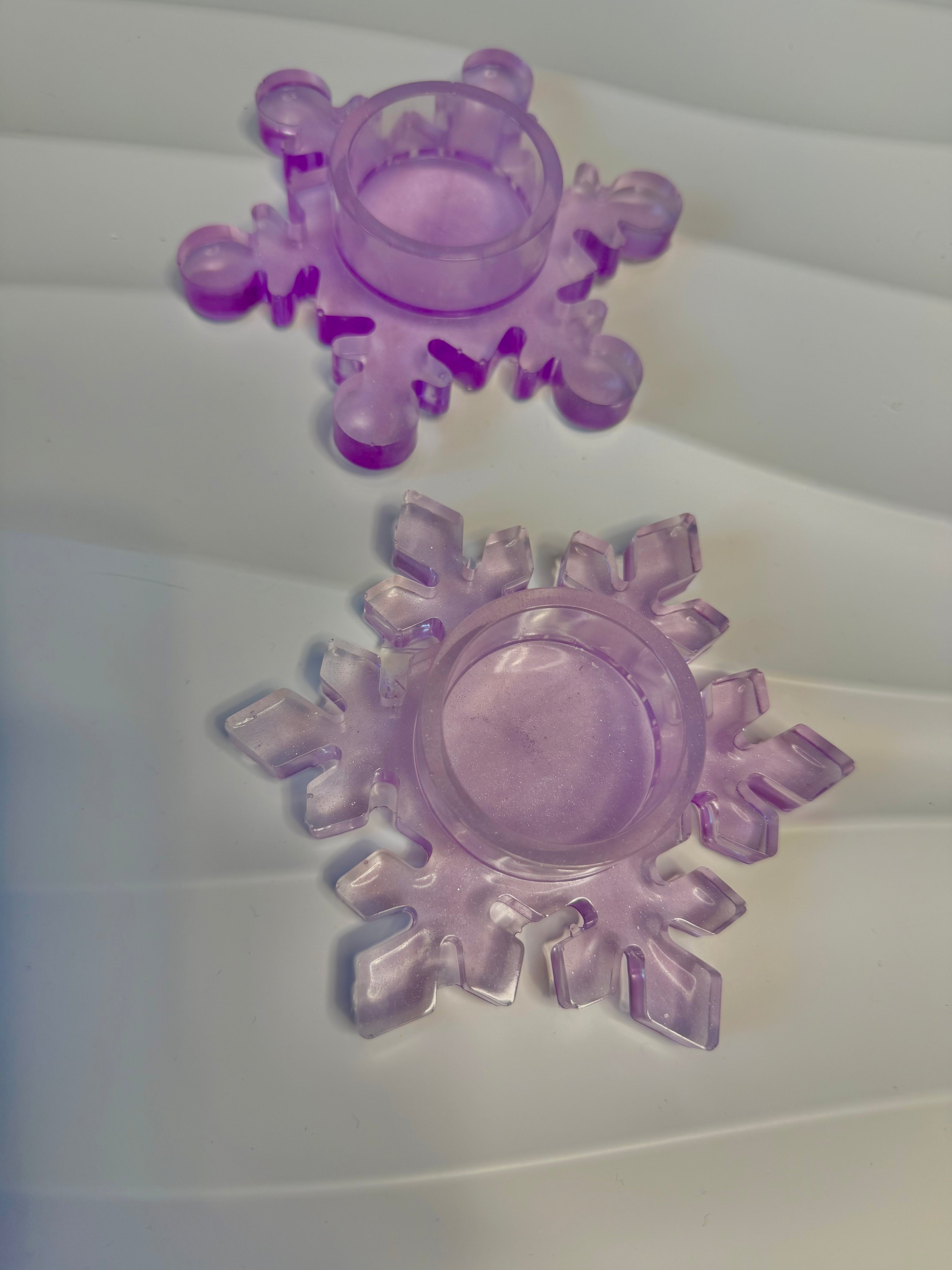 The Snow Flake Tea Light Holders