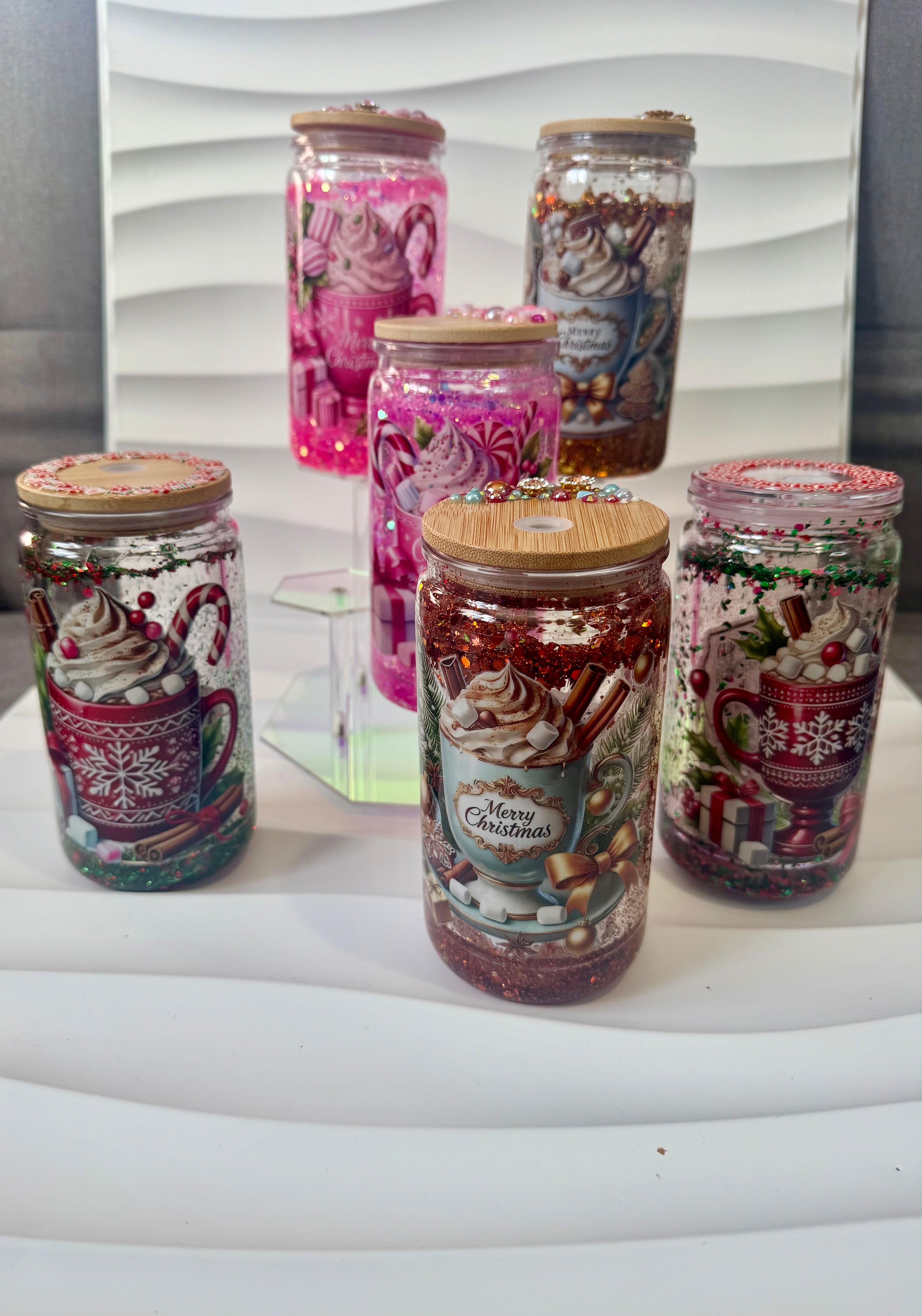 Snow Globe Tumblers