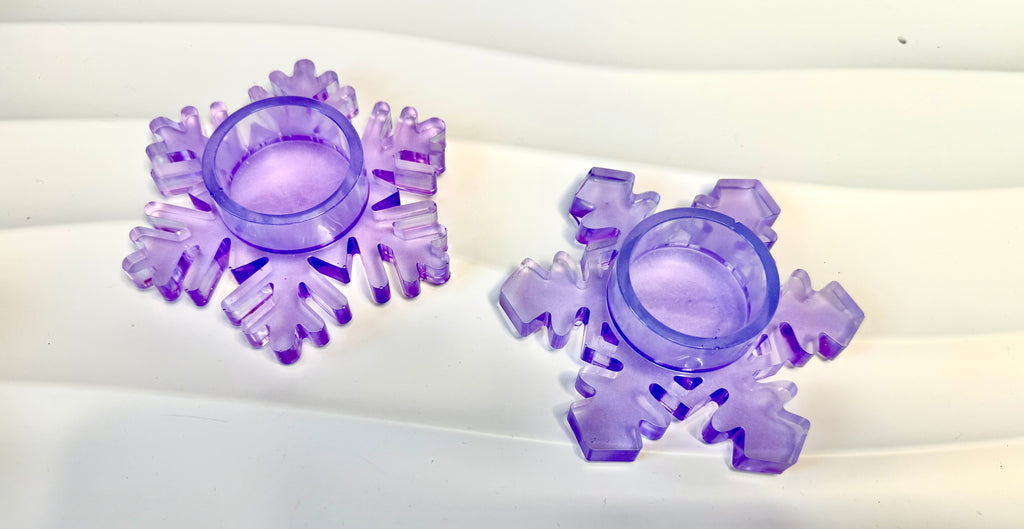 The Snow Flake Tea Light Holders
