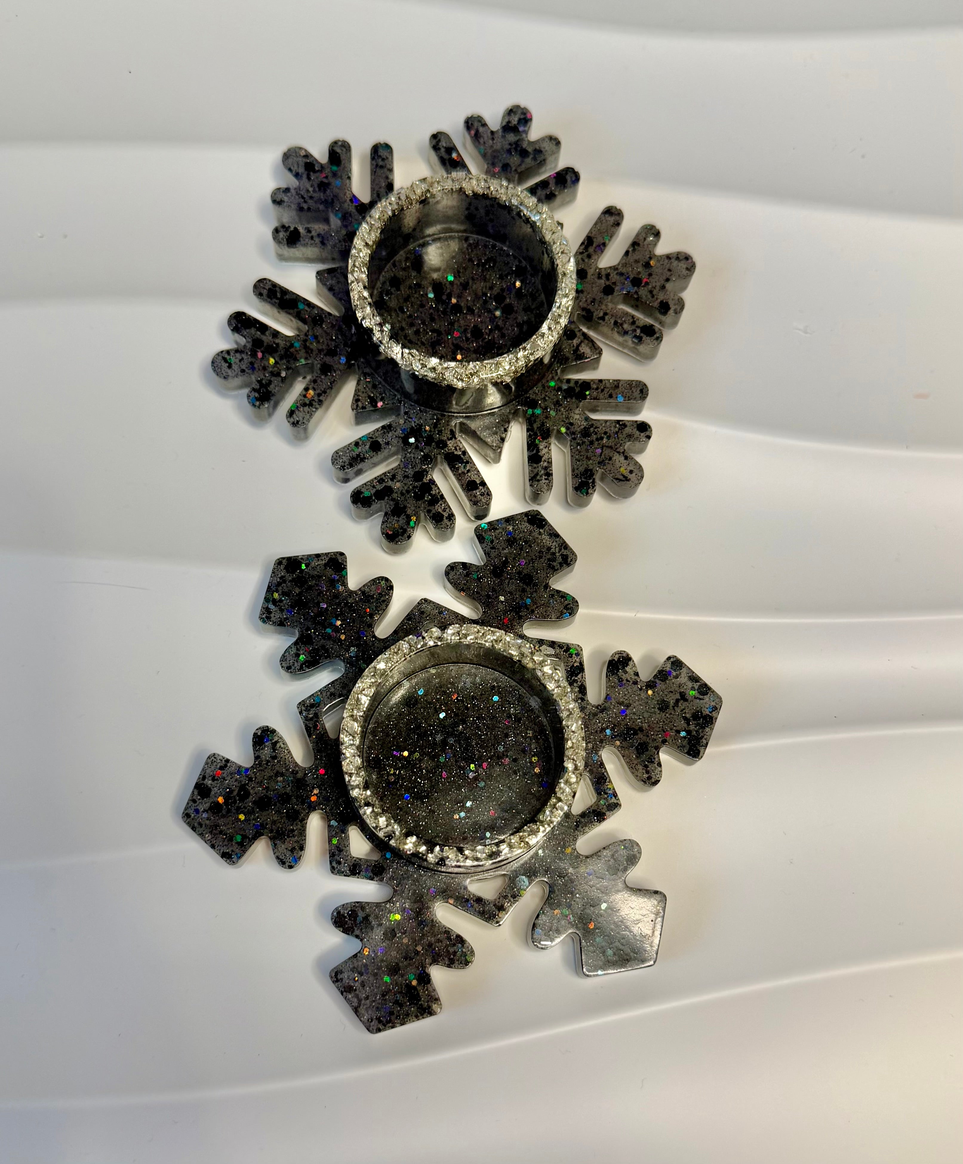 The Snow Flake Tea Light Holders
