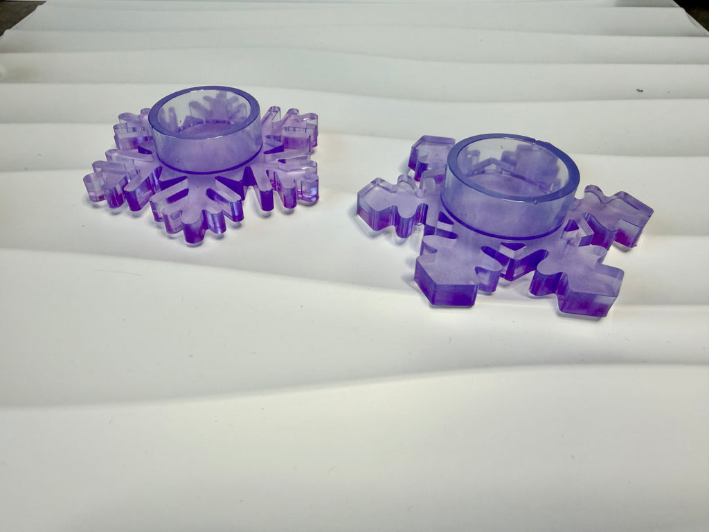 The Snow Flake Tea Light Holders