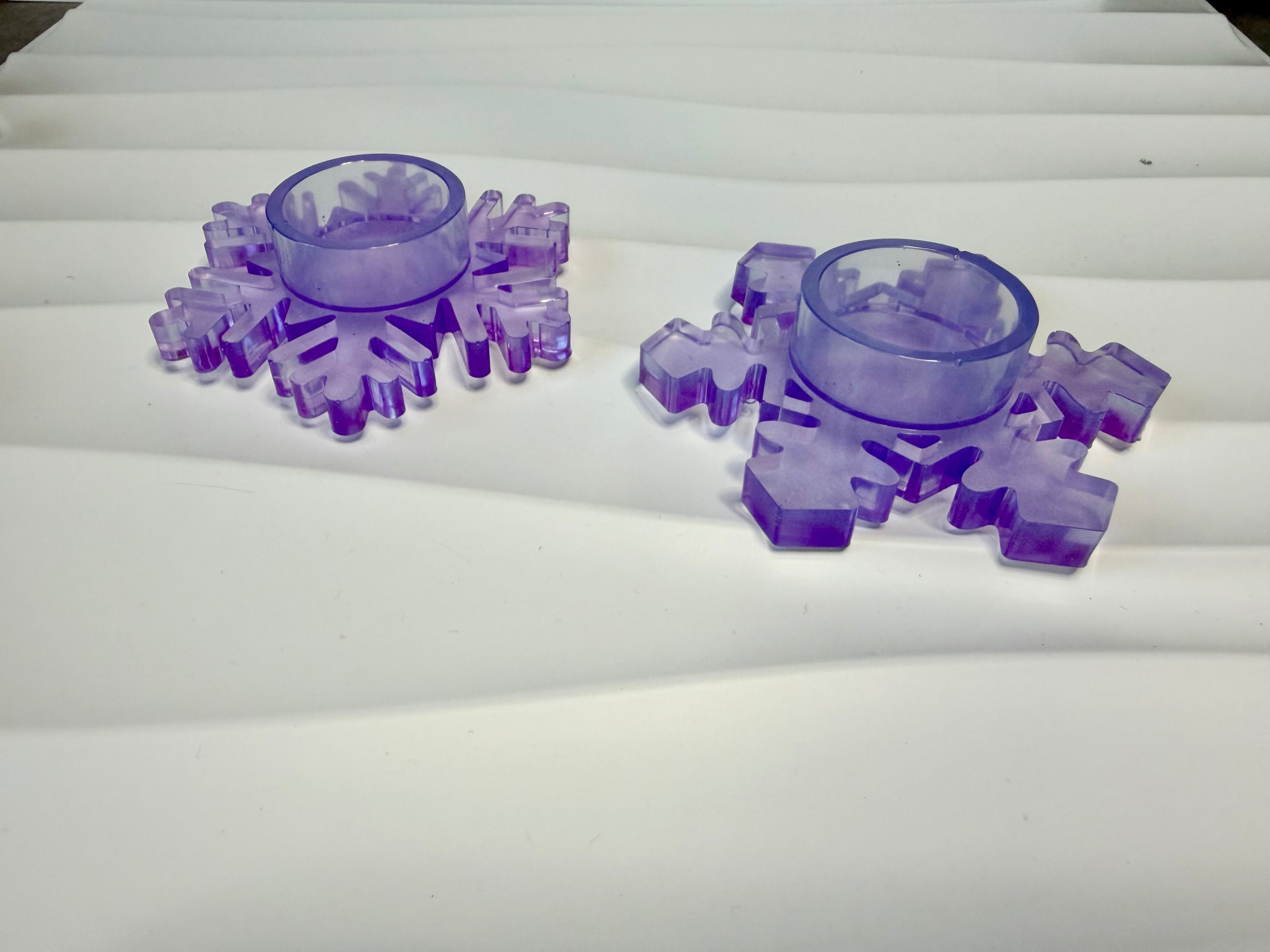 The Snow Flake Tea Light Holders