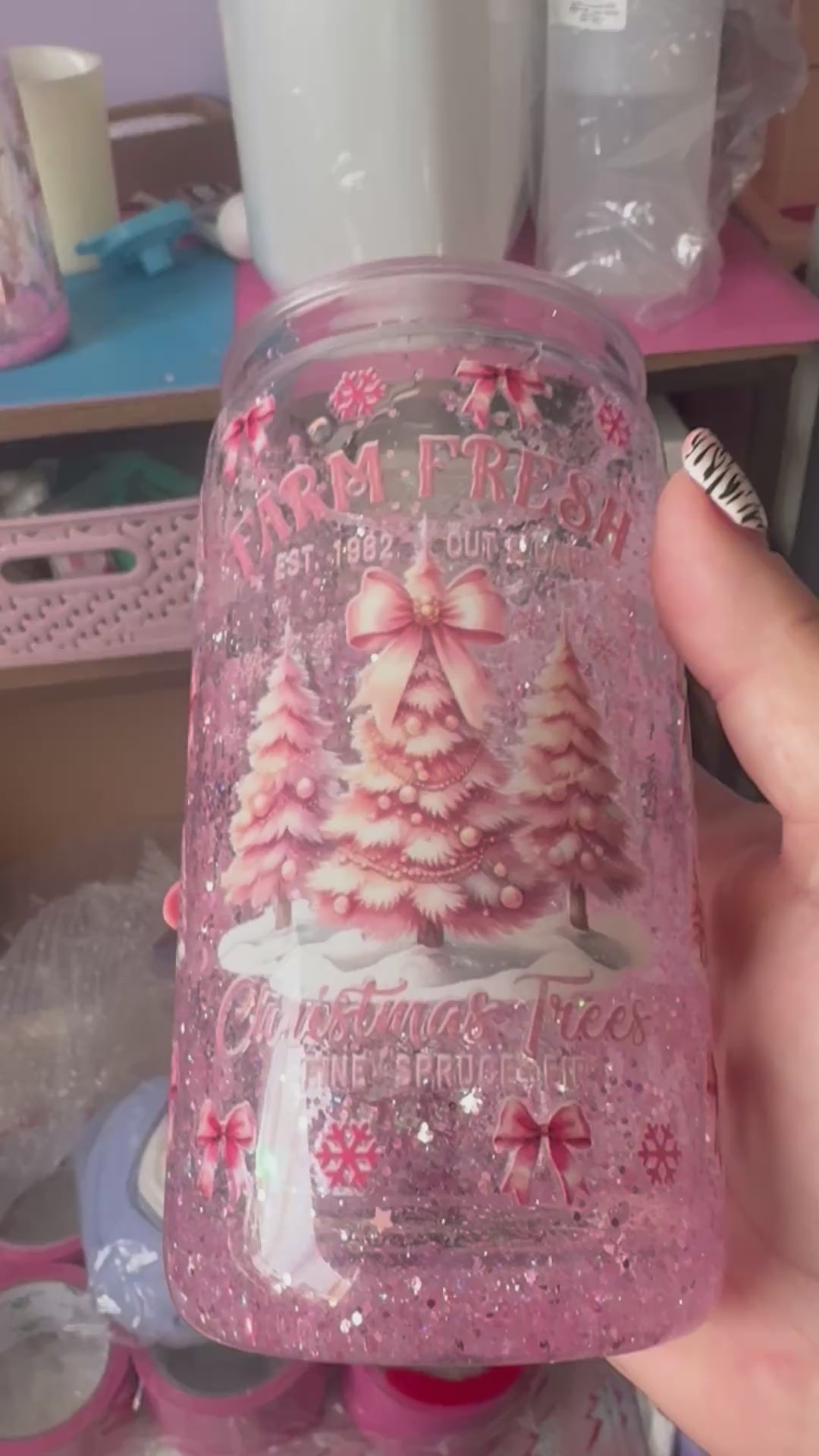 Snow Globe Tumblers