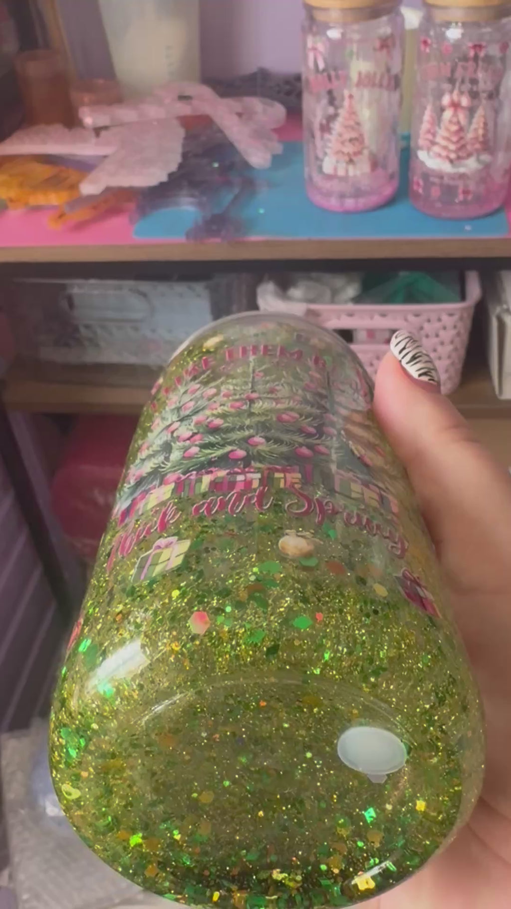 Snow Globe Tumblers