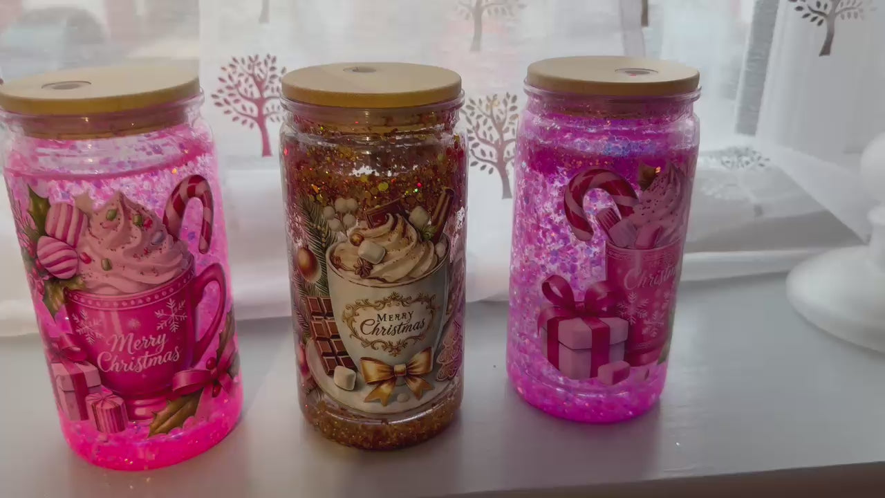 Snow Globe Tumblers